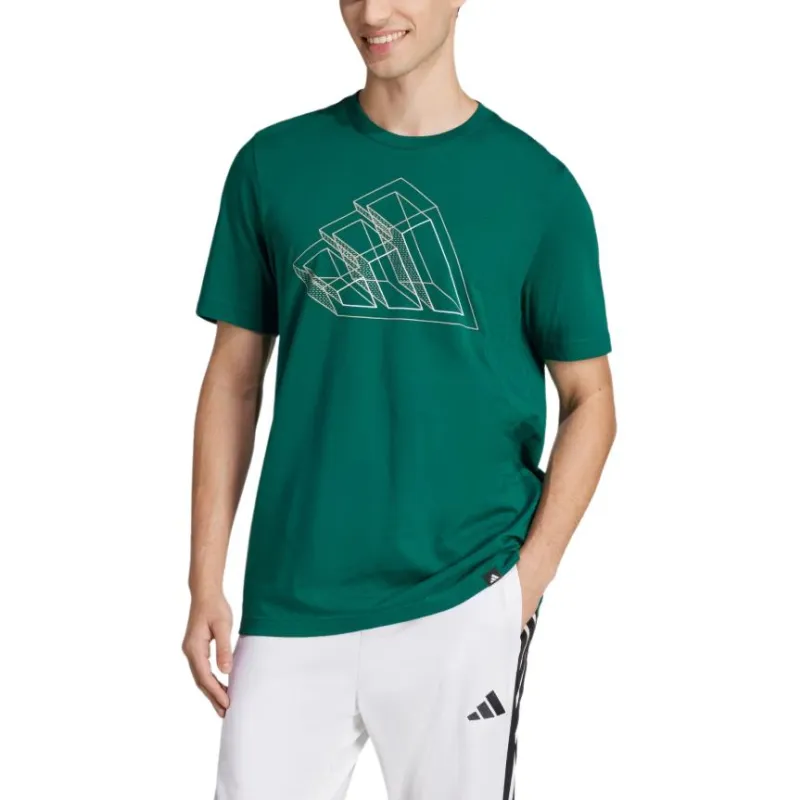 Adidas Free Shipping With AdiClub Tech Outline Graphic Tee-1