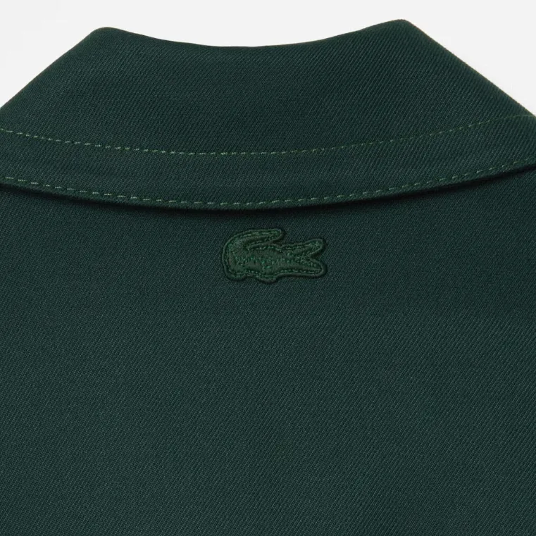LACOSTE Cropped Zip Up Jacket-4