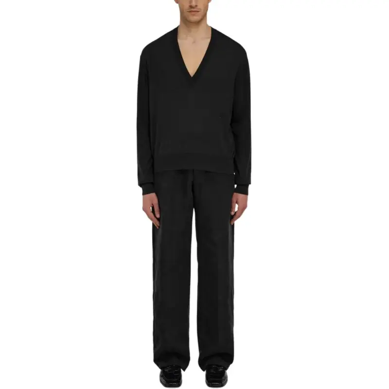 Ferragamo V neck Jumper-1