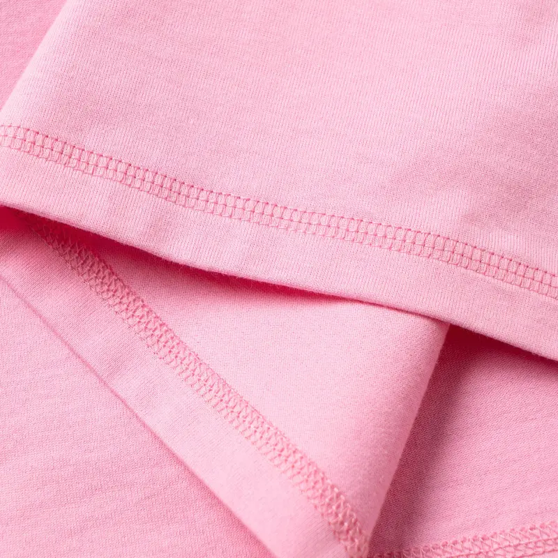 HERMES Short Sleeved Dresses Women's Pink-6