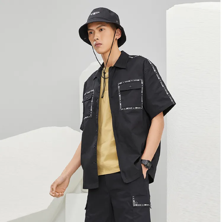 Dickies Shirts Men Black-1