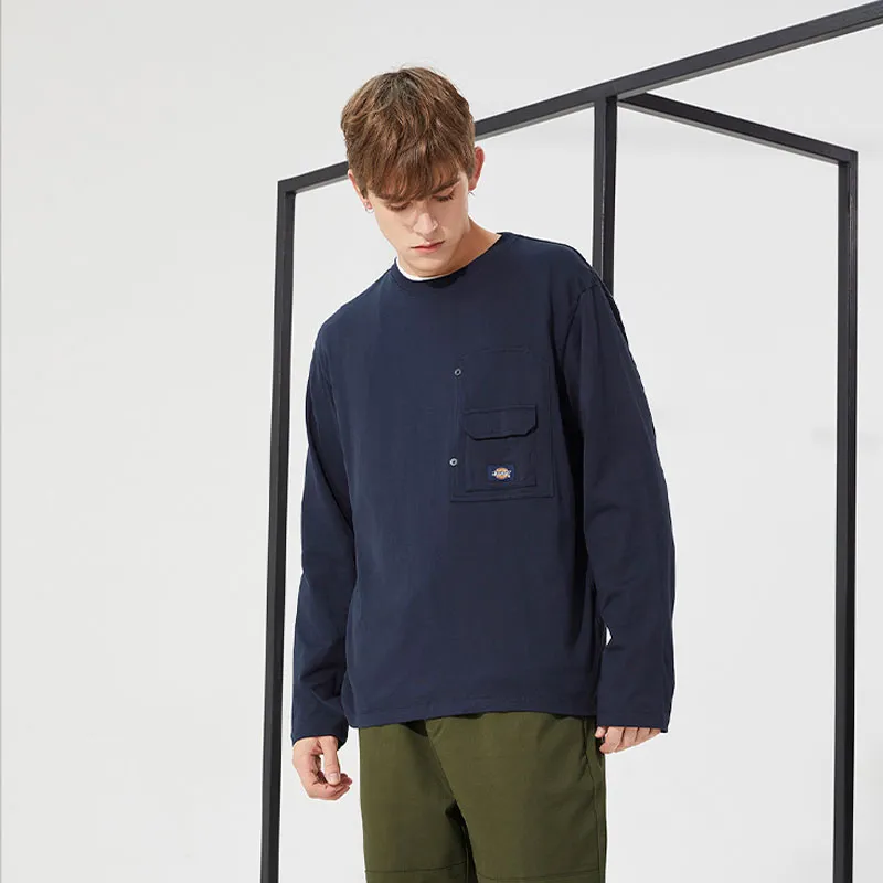 Dickies T Shirts Men Blue-1