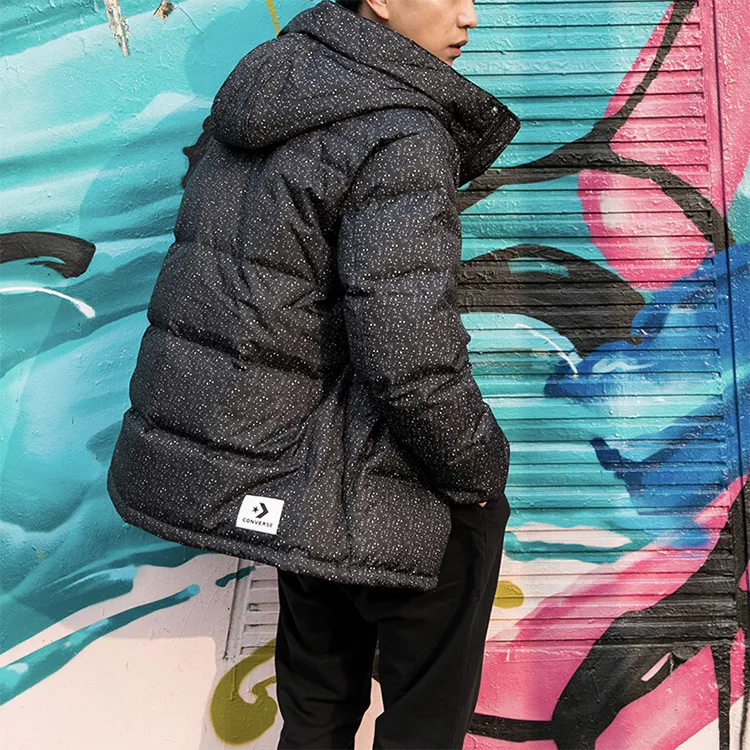 Converse Down Jacket Winter Men's Black-4