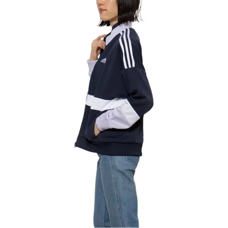 Adidas Jacket Women's Black White-3