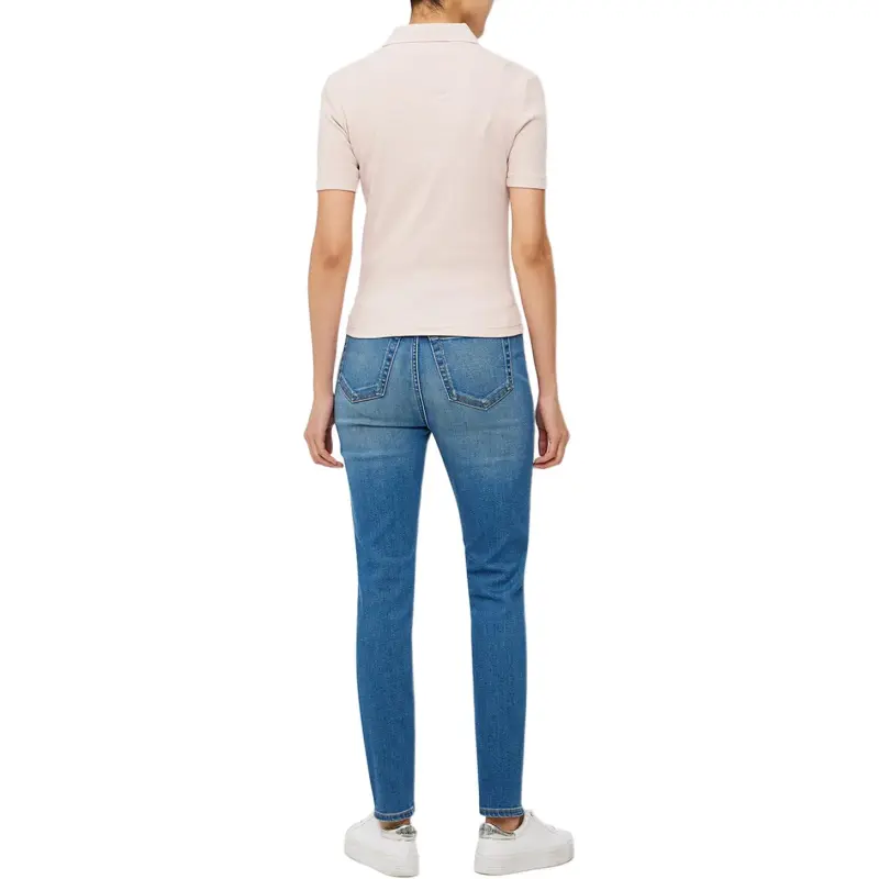 CALVIN KLEIN Polo Shirt Women's Pink-5