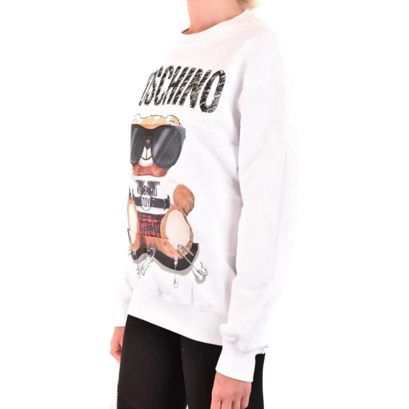MOSCHINO Sweatshirts Women's White-4