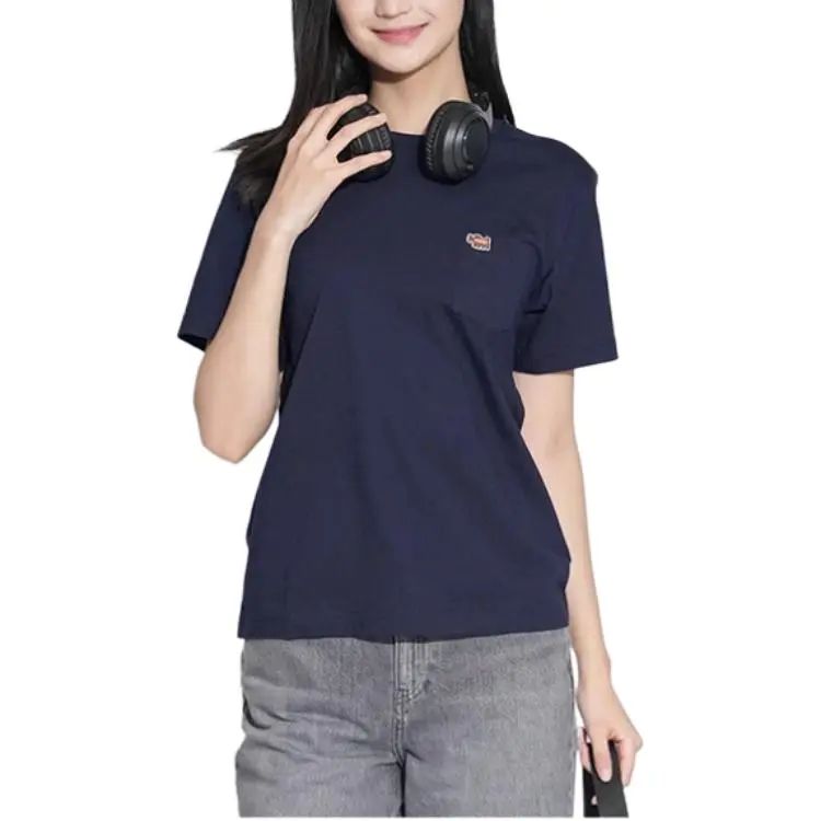 UNIQLO T Shirt Unisex Navy Blue-4