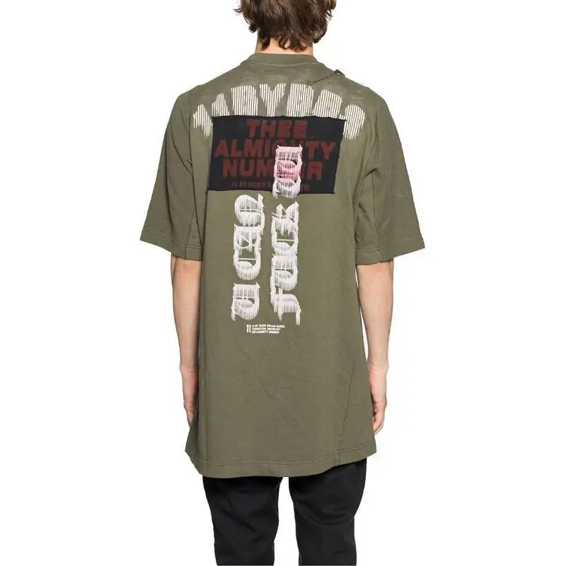 11 BY BORIS BIDJAN SABERI T Shirt Men's Green-1