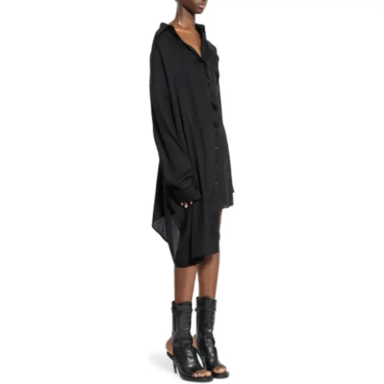 Ann Demeulemeester Long Sleeved Dress Women's Black-2