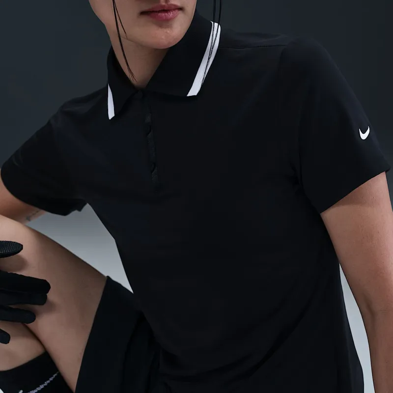 Nike Clothing Polo Shirts Women's Black-3