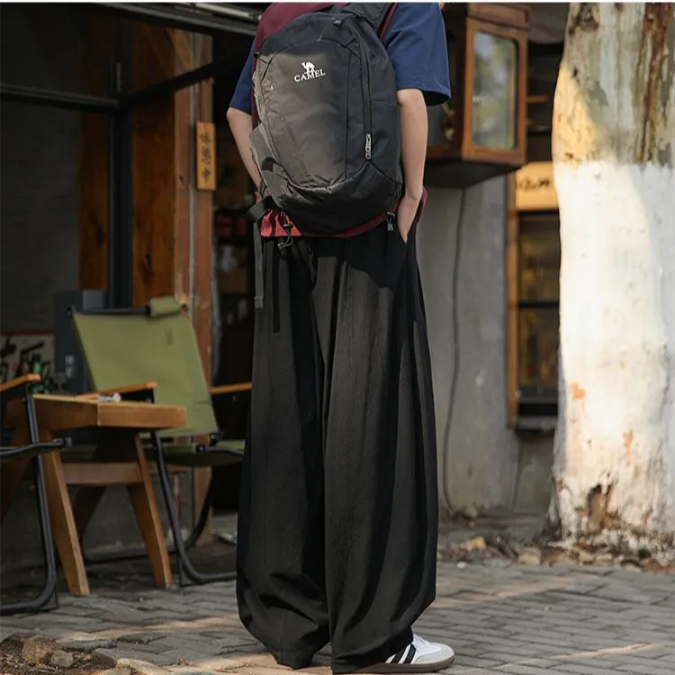 Glona Klio Casual Pants Unisex Black-3