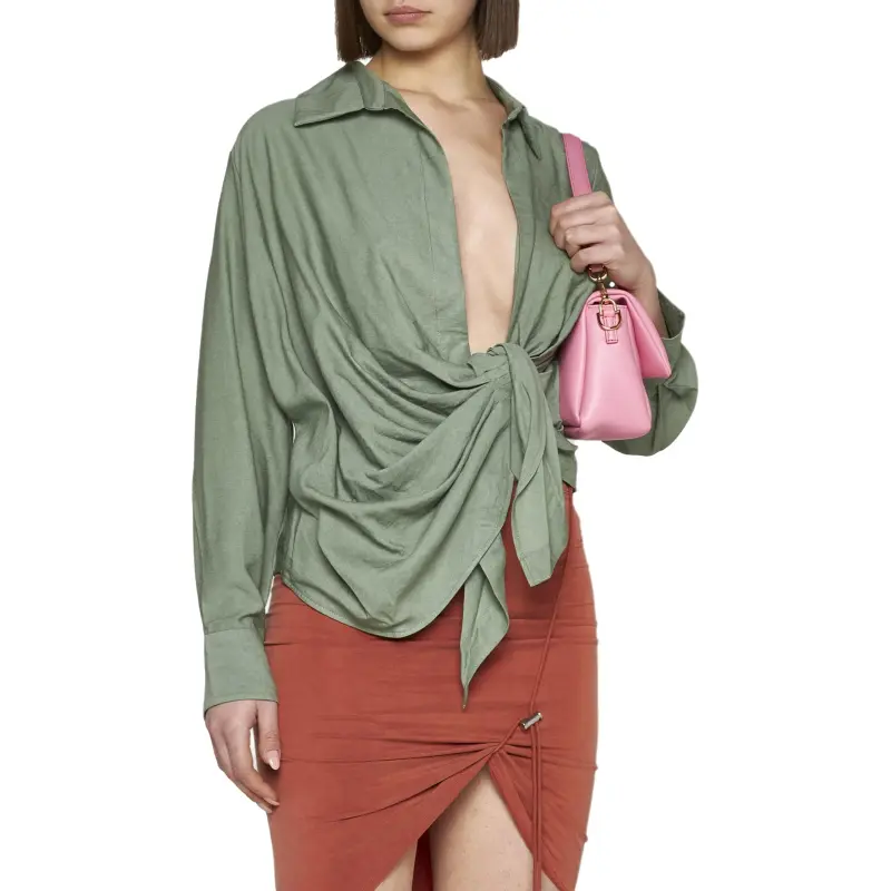 Jacquemus La Chemise Bahia 'Khaki'-2