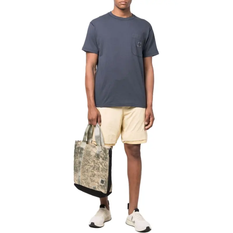 STONE ISLAND Casual Shorts Men Khaki-4