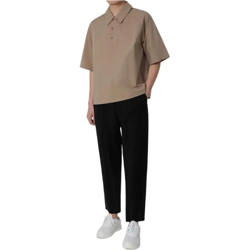 Hacikis T Shirts Men Wheat-4