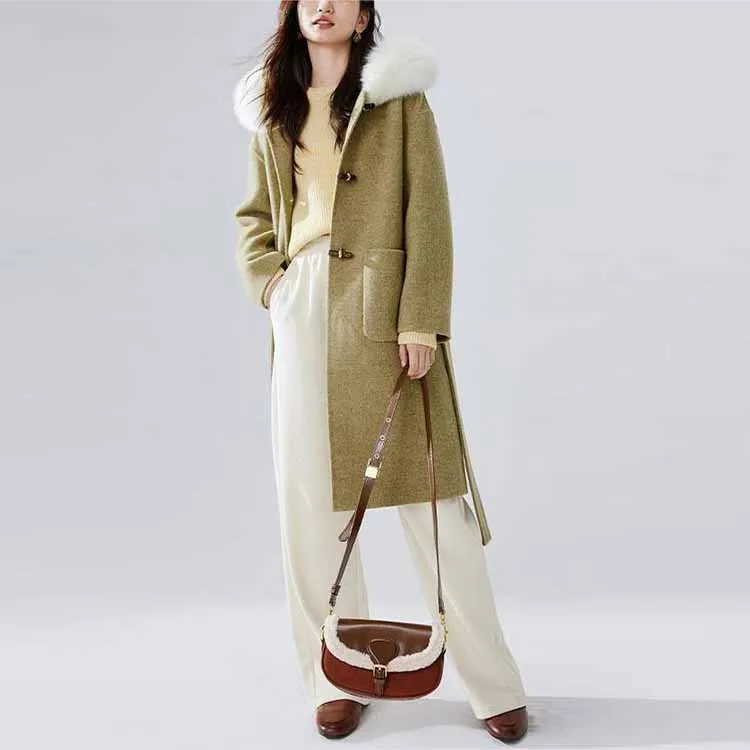 Hopeshow Coats Women's Martini Olive-1