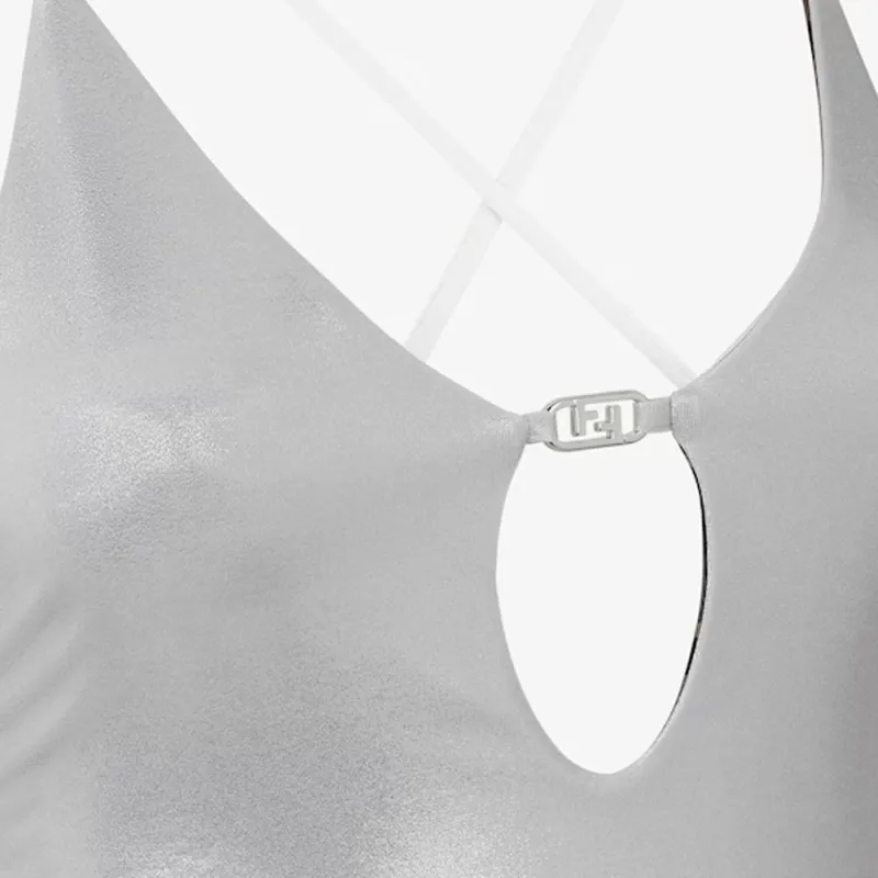 FENDI One-piece Swimsuit Women's Silver-3