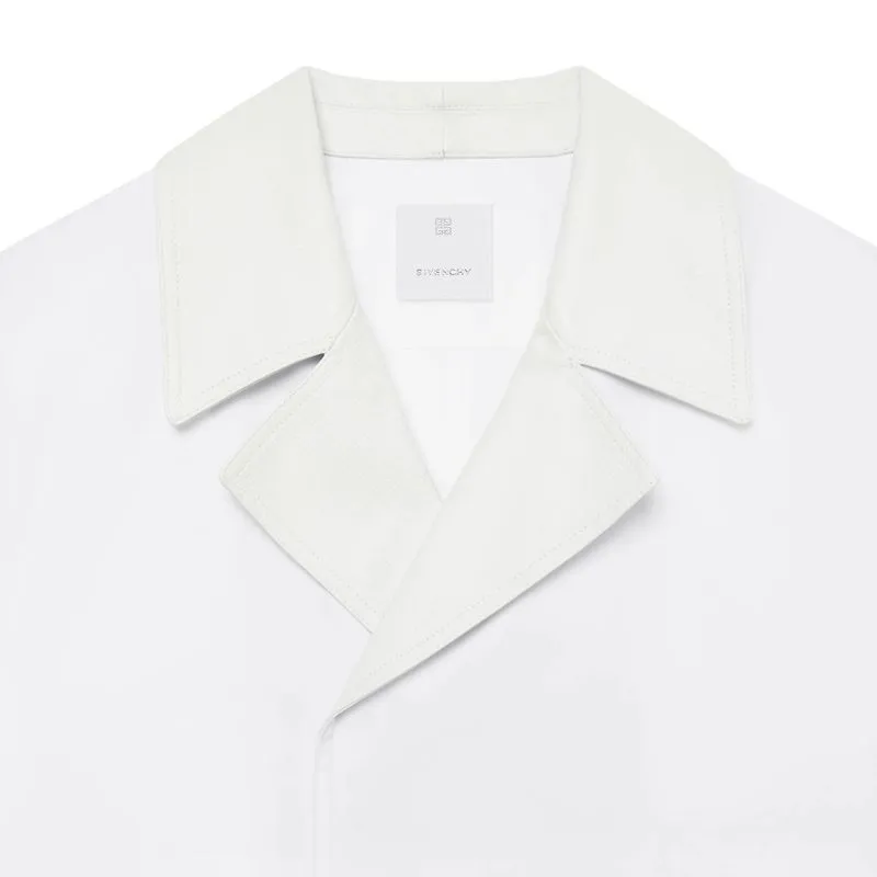 GIVENCHY SS22 Trench Coat Men's White-4