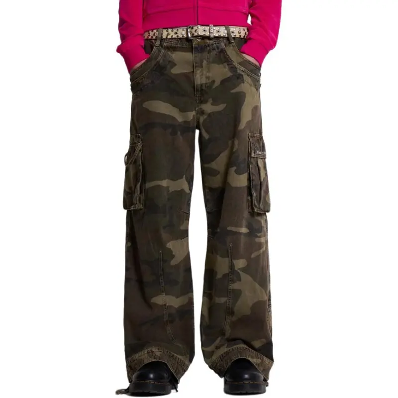 Jaded London Trooper Camo Cargo Pan Cargo Pants Men's Camouflage-2