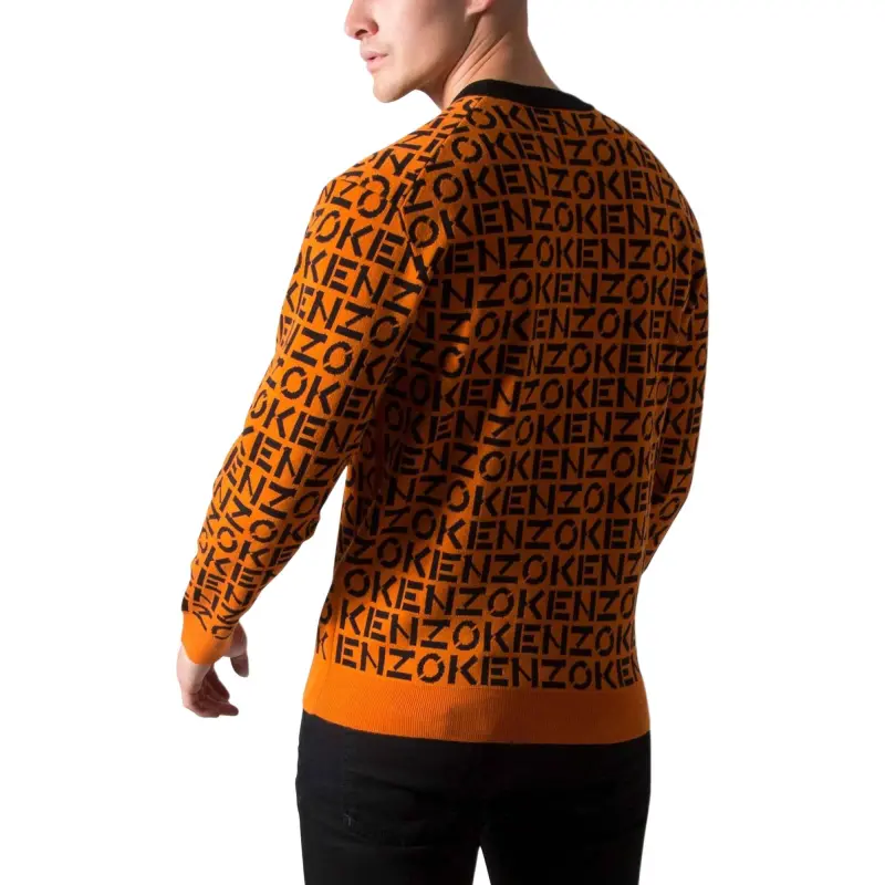KENZO Sweaters Men Orange-3