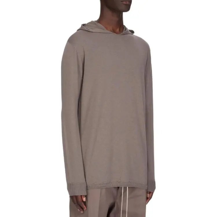 RICK OWENS Fine knit Hoodie-1