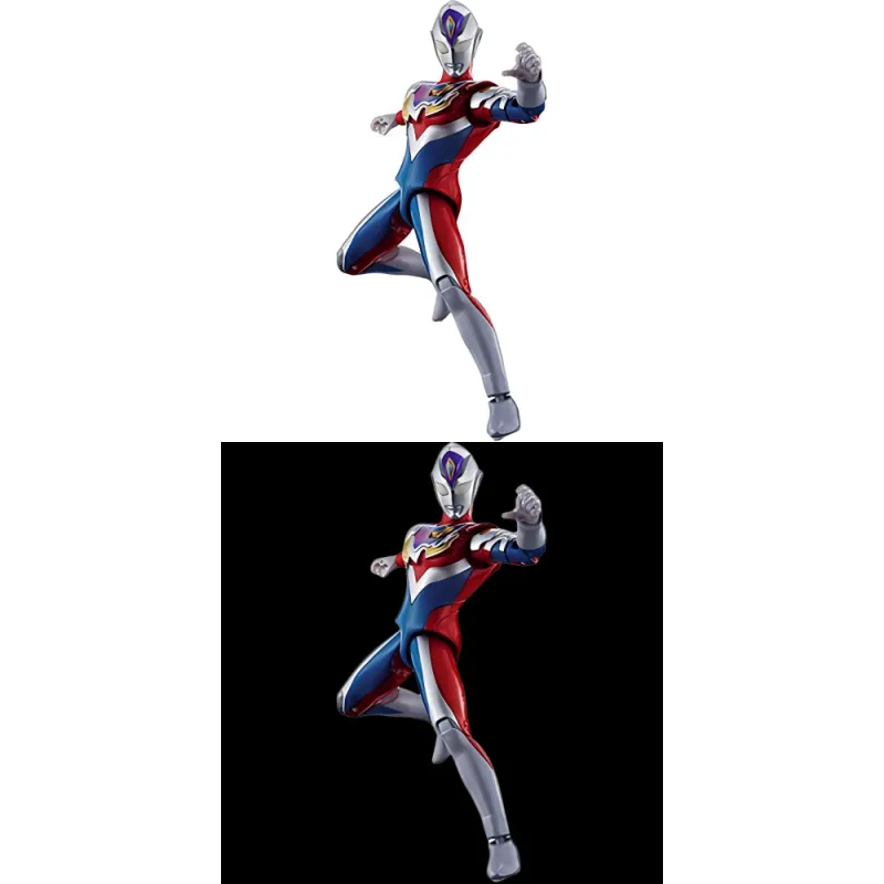 BANDAI Ultraman Decker Ultraman Ultra Super Shiny Type Action Figures-3