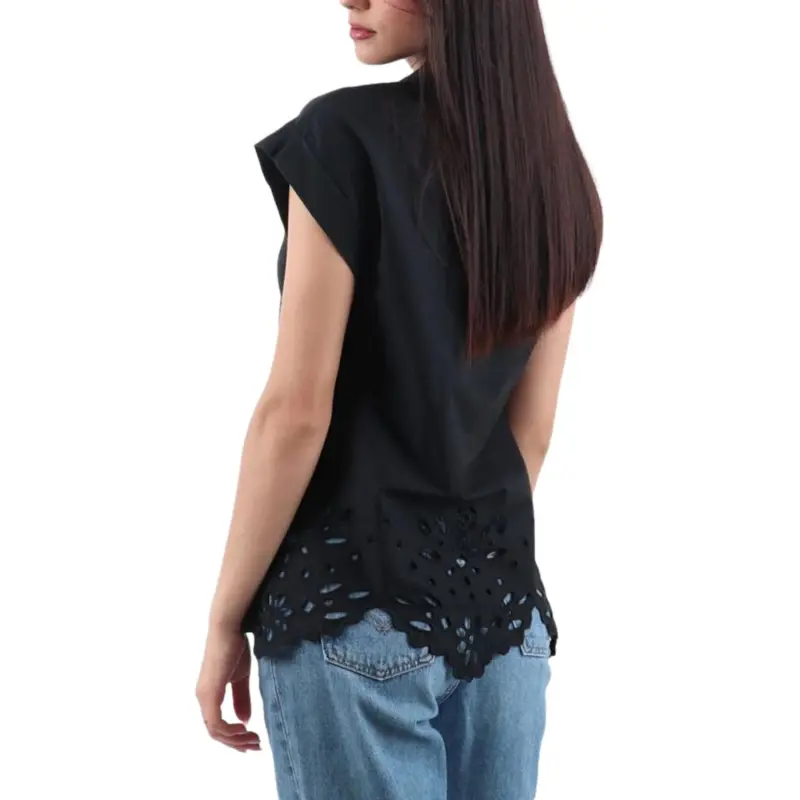 LIU·JO V neck T shirt-1