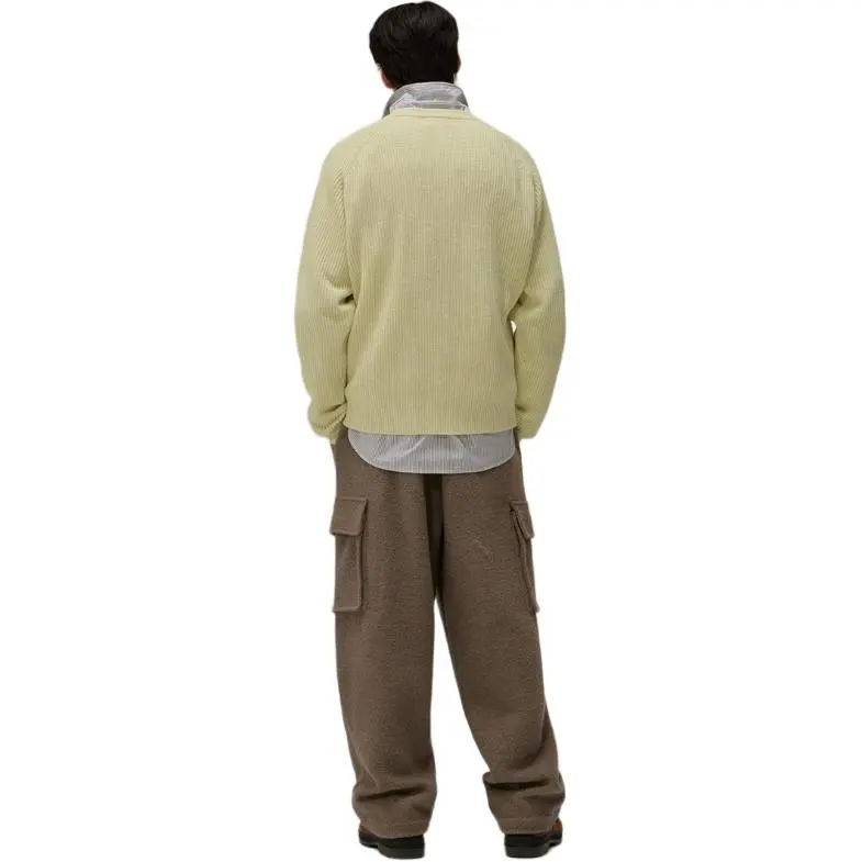 COVERNAT Sweater Unisex Light Yellow-2