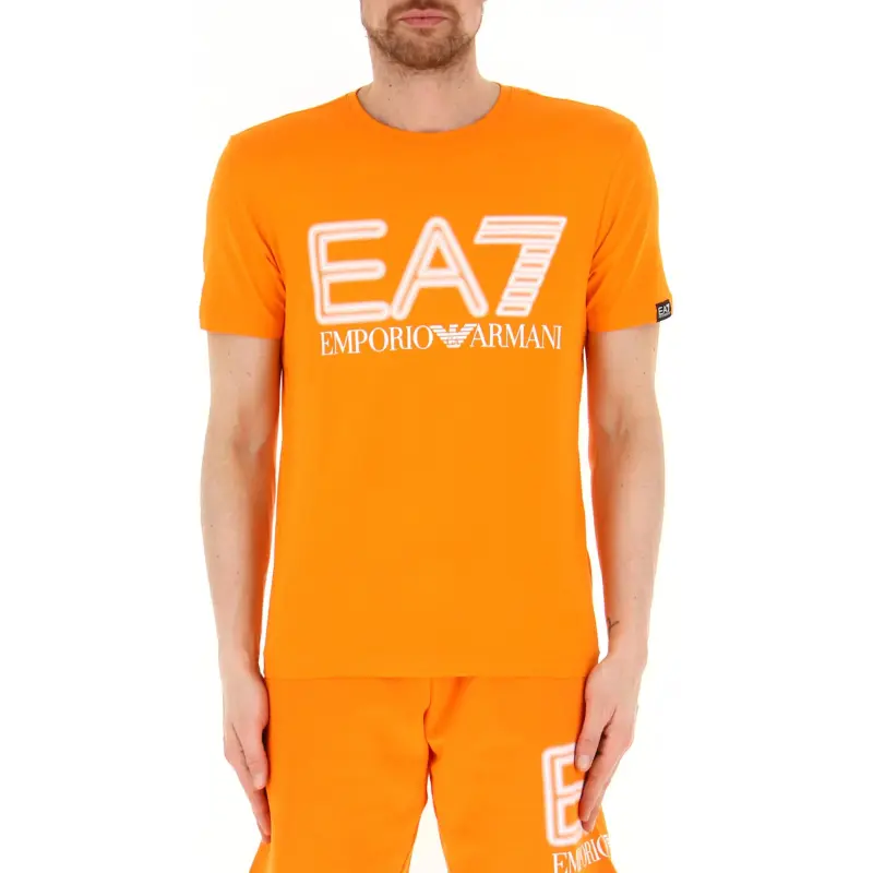 EMPORIO ARMANI EA7 T Shirt Men's Orange-1