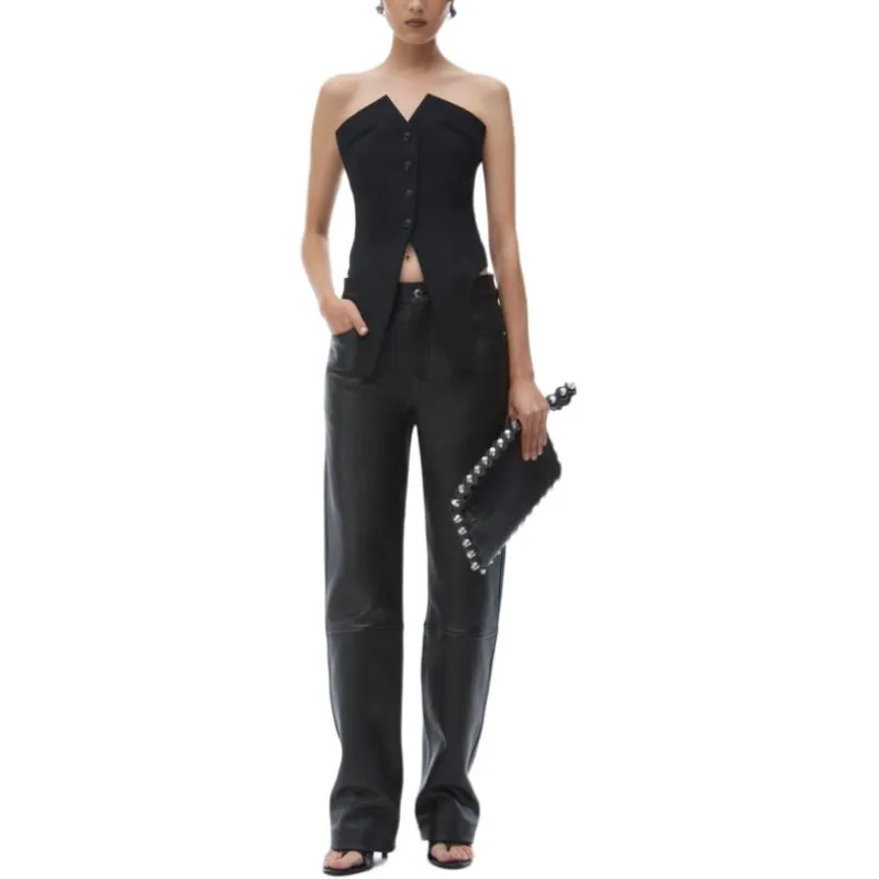 Alexander Wang Button Up Sleeveless Vest-2