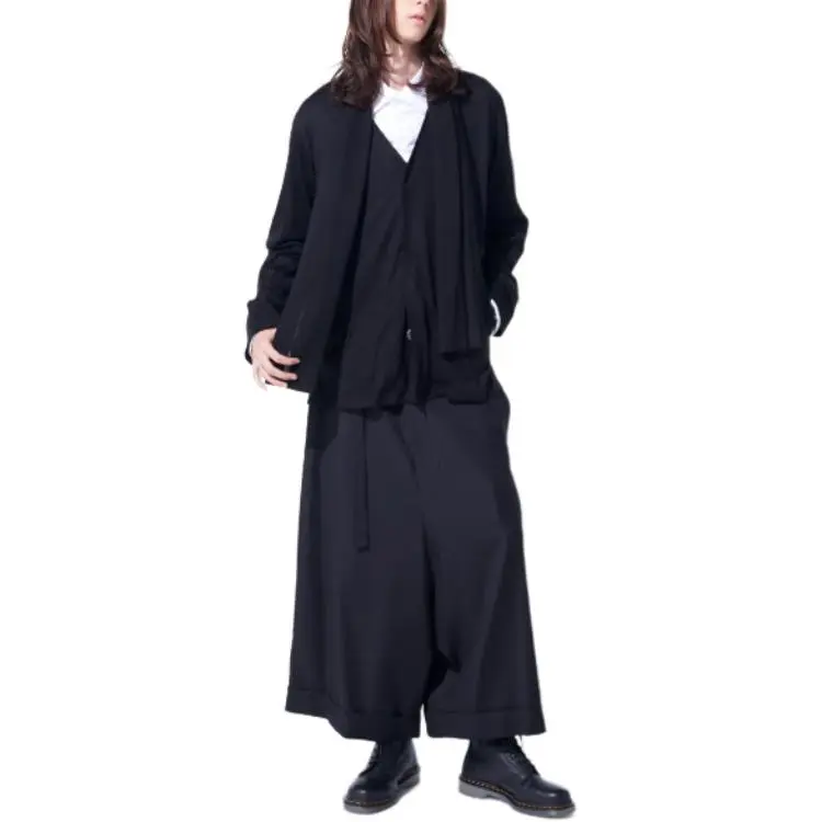Yohji Yamamoto S'YTE Knitwear Unisex Black-3