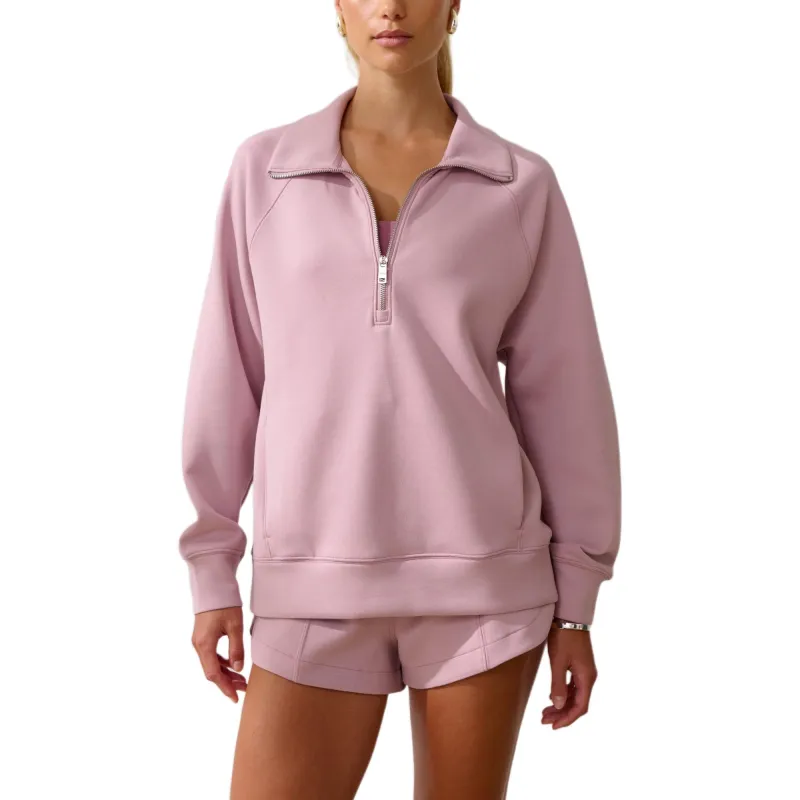 Abercrombie＆Fitch Sweatshirt Women's Light Purple-2