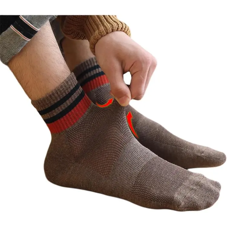 MIIOW Mid Calf Socks Men's 5 Pack-6