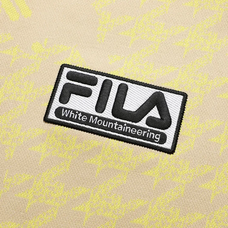 FILA FUSION FILA FUSION X WM White Mountain Collaboration Long Sleeved Dress Women's Gold Night Cherry-3