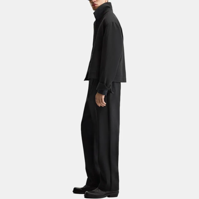 ZARA Casual Pants Men Black-4