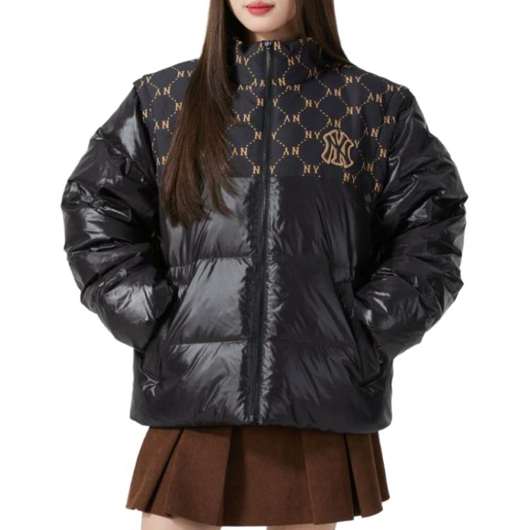 MLB Down Jackets Unisex Black - POIZON
