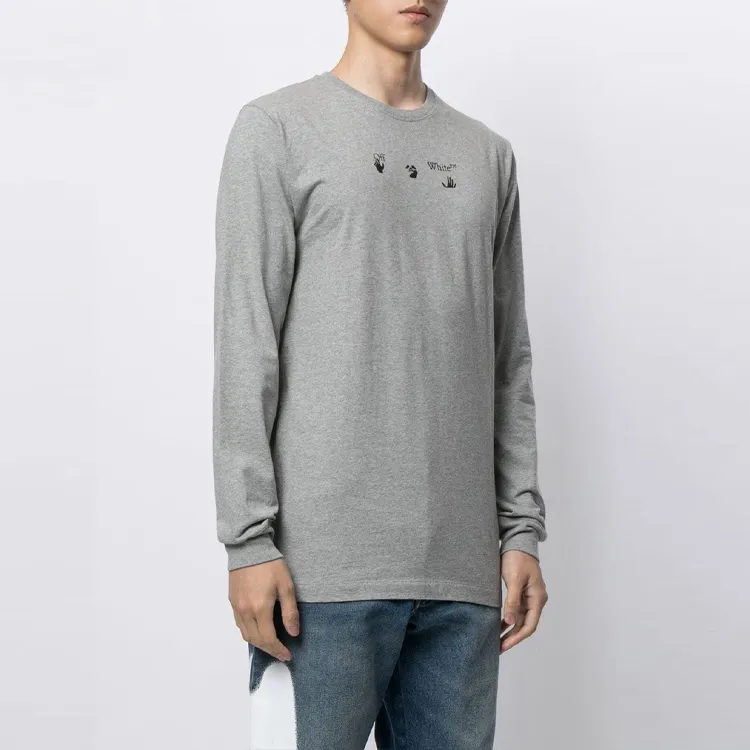 OFF WHITE SS21 T Shirts Men Gray-1