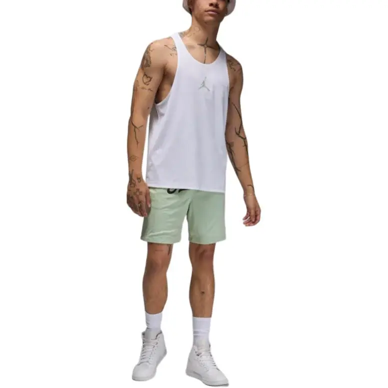 Jordan Flight MVPMesh SS25 Tank Top Men's White/Seafoam Stone Color/Seafoam Stone-1