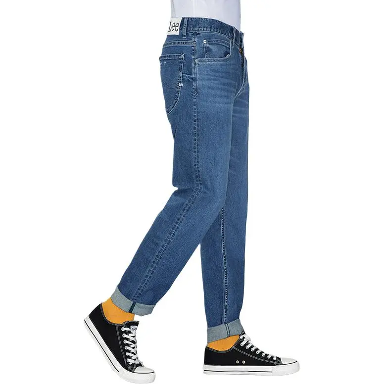 Lee Jeans Men Medium Blue-4