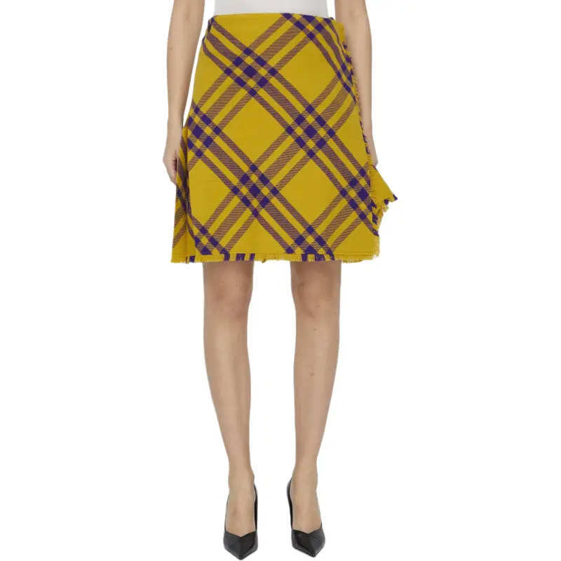 Burberry Casual Short Skirts Women's Pear Color-3