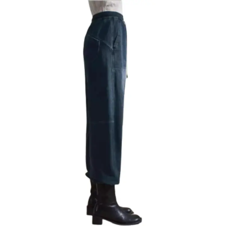 Rizhuo Jeans Women's Trace Shadow Blue-2