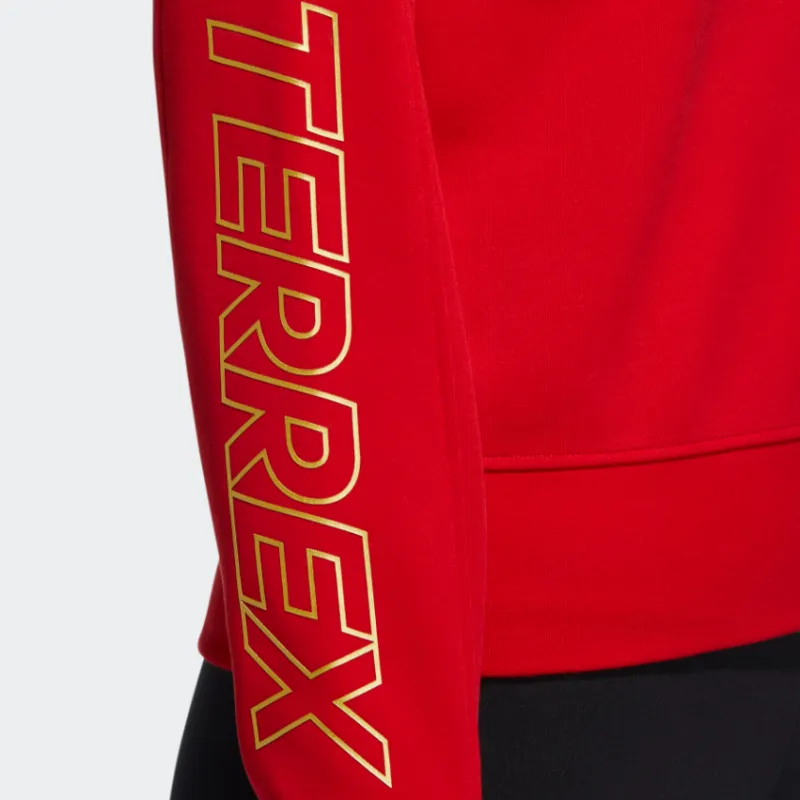 Adidas Terrex Sweatshirts Women's Red-4