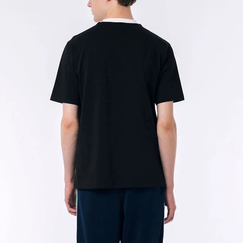 LACOSTE T Shirts Men Black-3