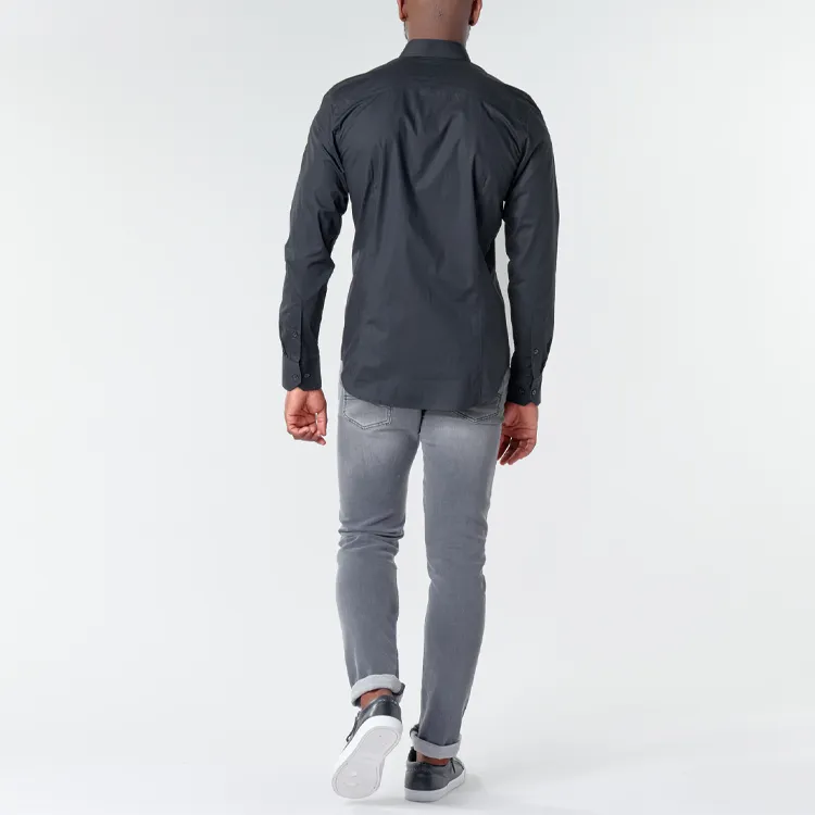 G STAR RAW Shirts Men Black-3