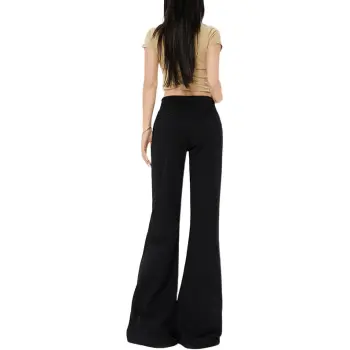 Wen Shan Casual Pants Women's Black