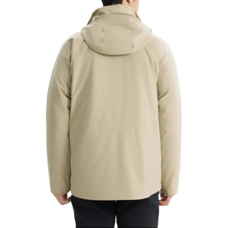 Columbia Waterproof And Warm Windbreaker Jacket Men's Khaki-3