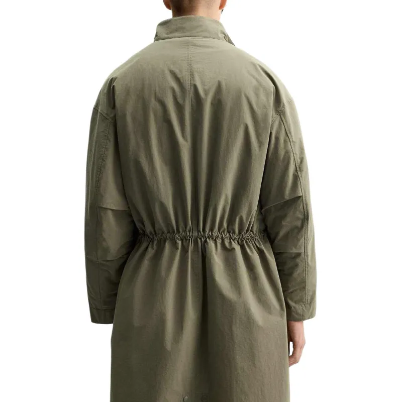 ZARA Trench Coats Men Khaki-3