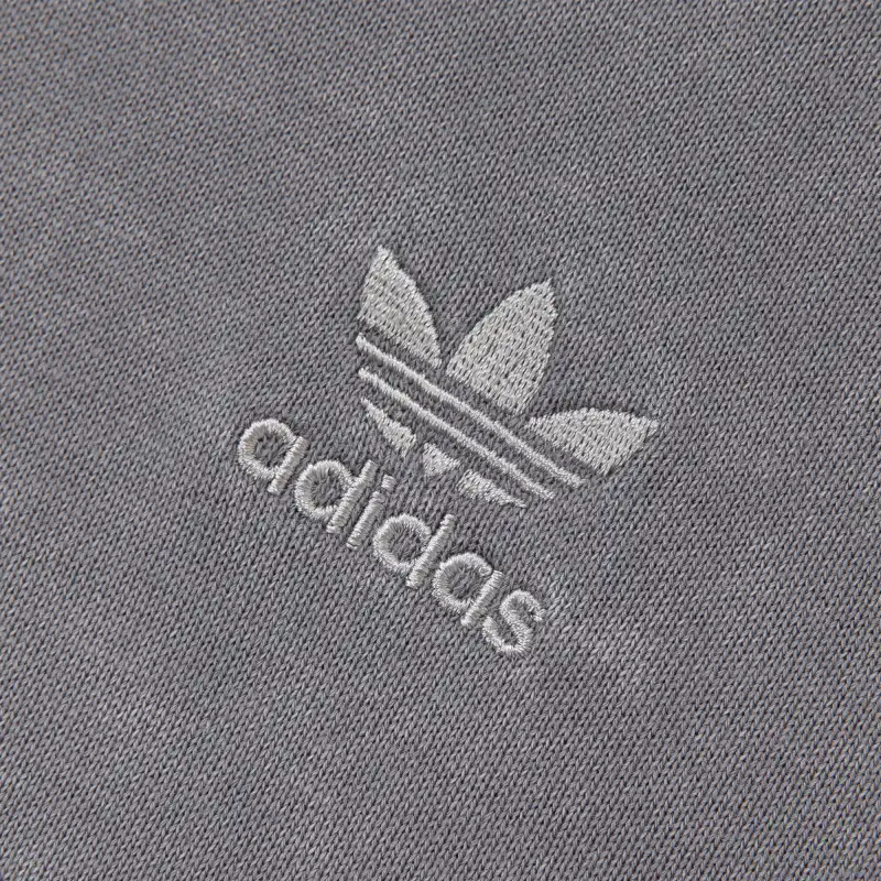 Adidas Originals CROP HOODIE ACID WASH Sweatshirt Women's Gray-2