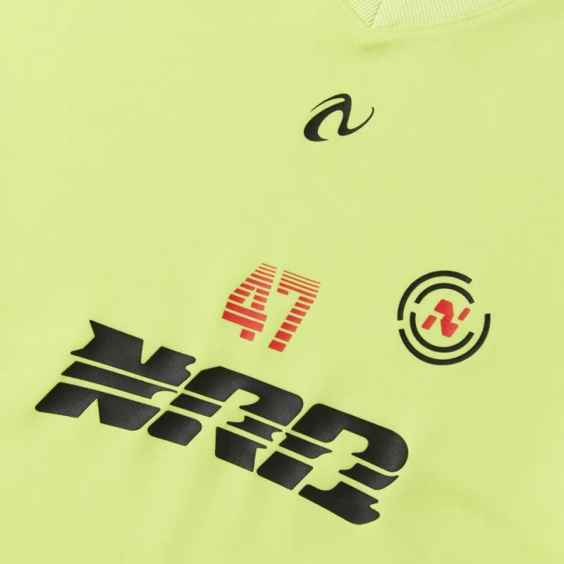 Nerdy T Shirts Men Lime Gray-2