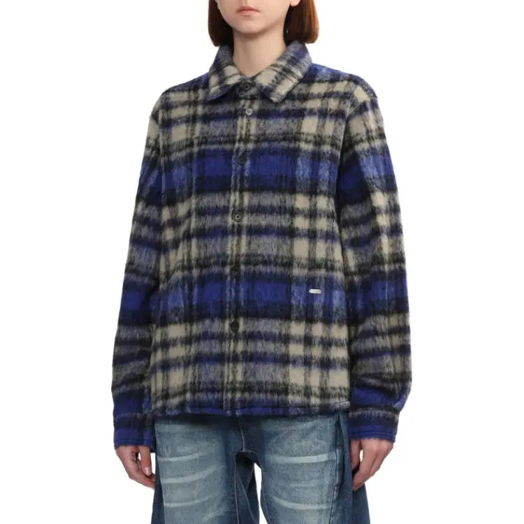 ADER ERROR Check pattern Shirt Jacket-3
