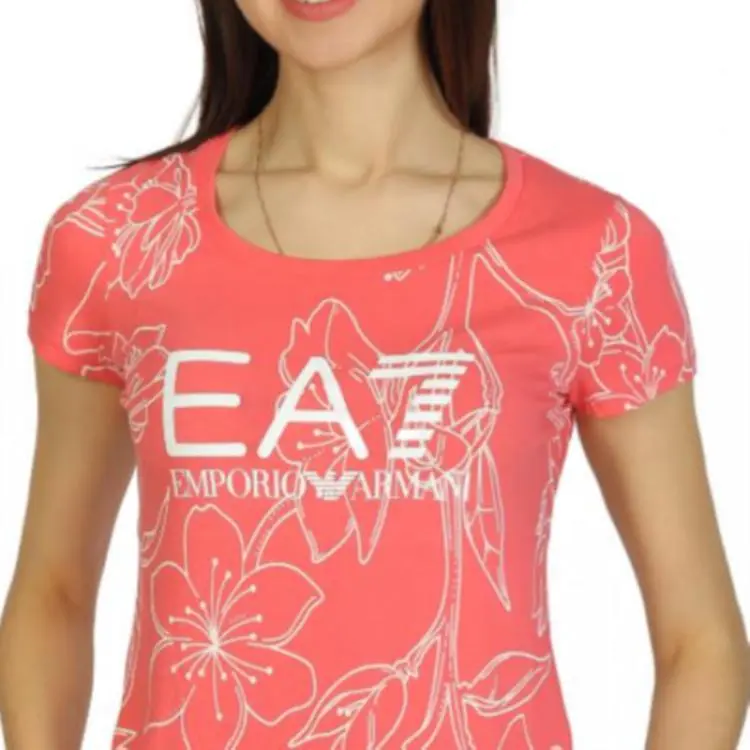 EMPORIO ARMANI EA7 T Shirt Women's Pink-2